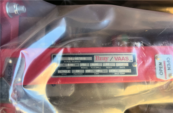 8 Units - Unused Bray Series 752, 6" Bidirectional Perimeter Seat Knife Gate Valve)